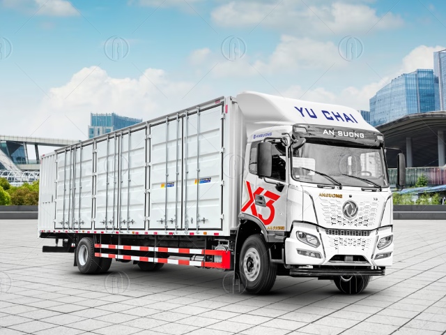 Dongfeng X3 7.2 tấn th&ugrave;ng container d&agrave;i 10m