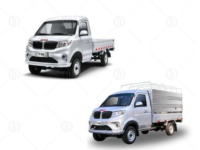 Xe tải SRM T35 tải trọng 990kg động cơ xăng SWJ15 của &Yacute;
