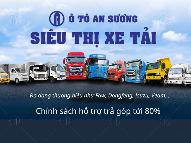 &Ocirc; t&ocirc; An Sương ph&acirc;n phối xe tải uy t&iacute;n