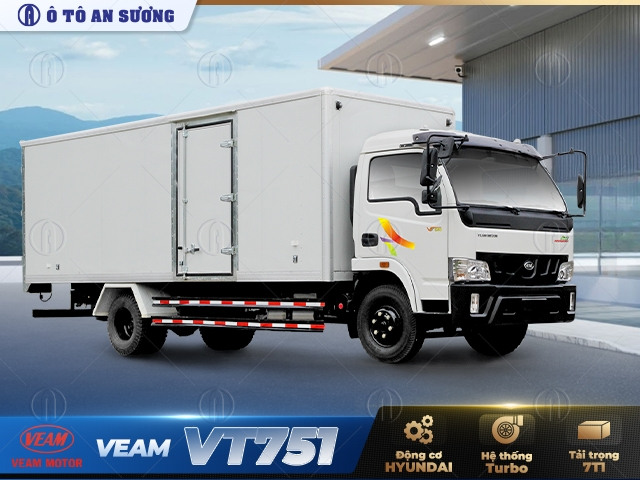 Xe tải Veam VPT651 tải 6 tấn 5 th&ugrave;ng 5m1