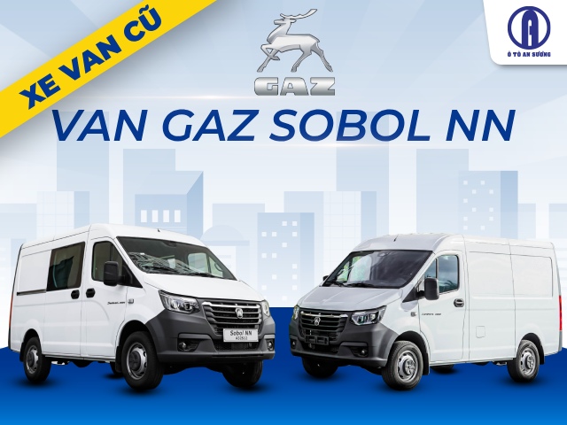 Xe tải van Gaz Sobol NN cũ phiên bản 3 chỗ, 6 chỗ