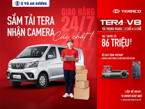 Bùng nổ khuyến mãi xe teraco tháng 5/2025