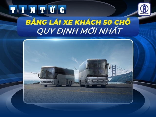 Bằng lái xe khách 50 chỗ là bằng gì? Các quy định mới nhất