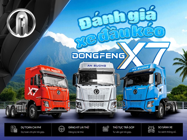Đánh giá xe đầu kéo Dongfeng X7: Có đáng mua 2025?