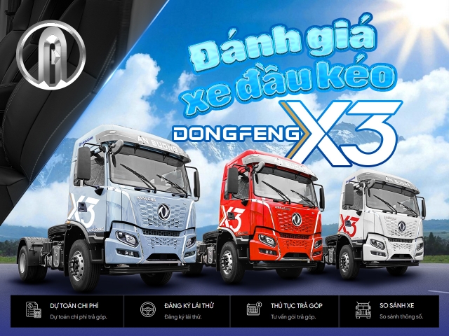 Đánh giá xe đầu kéo Dongfeng X3 có đáng đầu tư không?