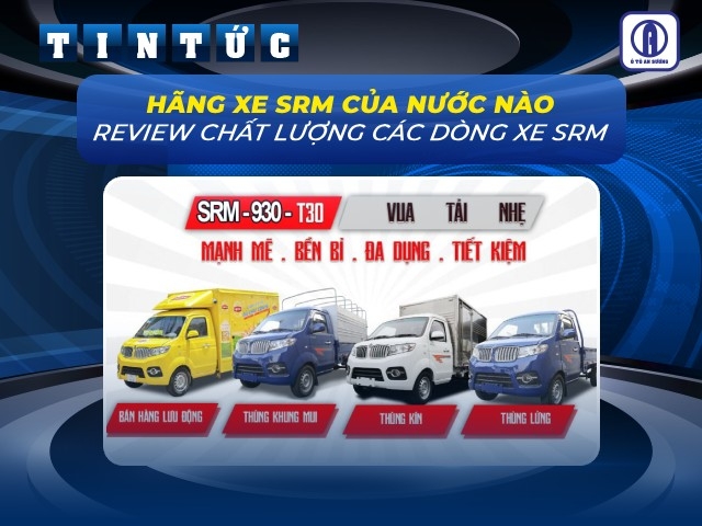 Hãng xe SRM của nước nào? Review chất lượng các dòng xe SRM