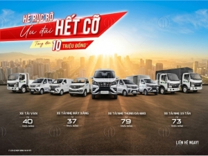 Chương trình khuyến mãi xe Teraco tháng 6/2026