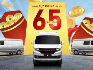 Khuyến mãi xe van SRM 868 giảm sốc 65 triệu đến 25.09.2025