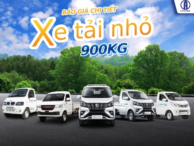 Top xe tải 900kg chở hàng linh động, không bị cấm tải