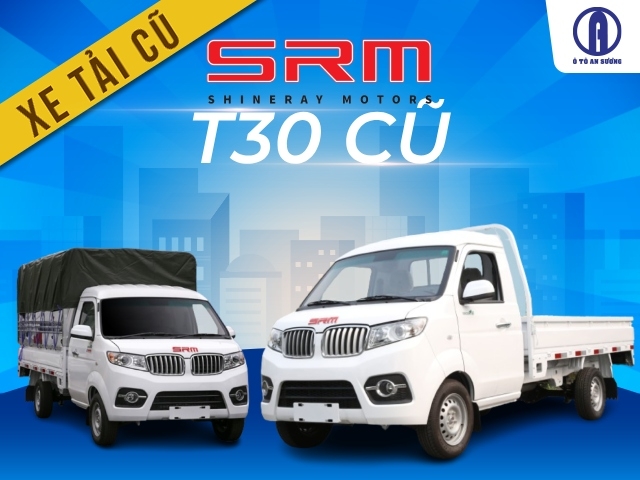 Địa chỉ bán xe tải SRM T30 cũ uy tín, đời mới, giá rẻ