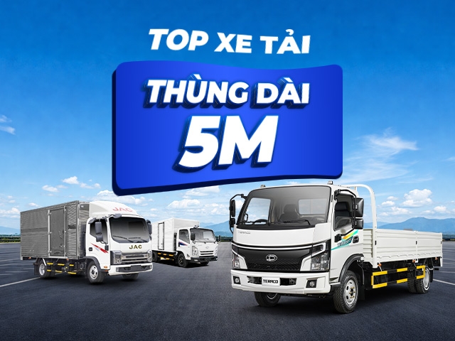 Top 5+ mẫu xe tải thùng dài 5m được ưa chuộng nhất 