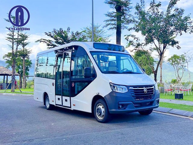 Ngoại thất xe khách Gaz 16 chỗ Minibus City A68R52 E5 bắt mắt