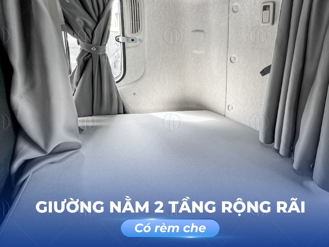 Giường nằm 2 tầng rộng rãi
