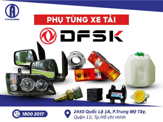 Công ty ô tô An Sương chuyên cung cấp phụ tùng DFSK