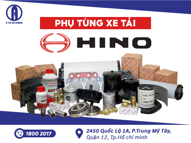 Mua phụ tùng xe tải Hino chính hãng tại Ô tô An Sương