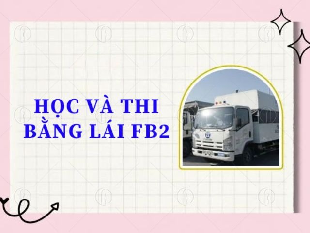 Quy định học bằng lái xe FB2