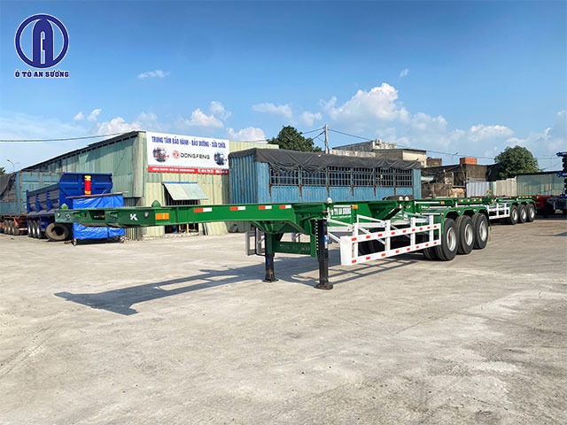 giá rơ moóc xương ZK 3 trục