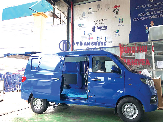 Giá xe tải Van Dongben 930kg Euro 4