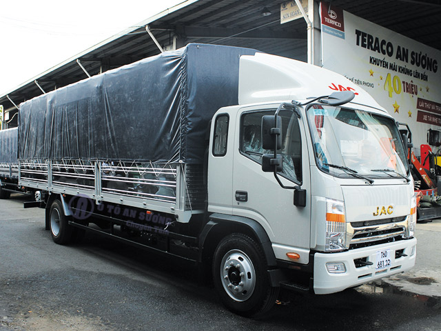 Xe tải Jac 8 tấn thùng 7m6