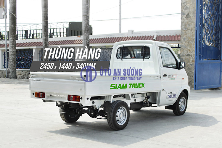 Bán trả góp xe tải Siam Truck 990kg thùng 2m7