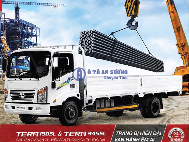 Xe tải 3t5 thùng dài 6m2 Teraco