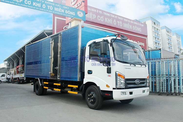 Giá xe tải Veam 1t9 thùng 6m2