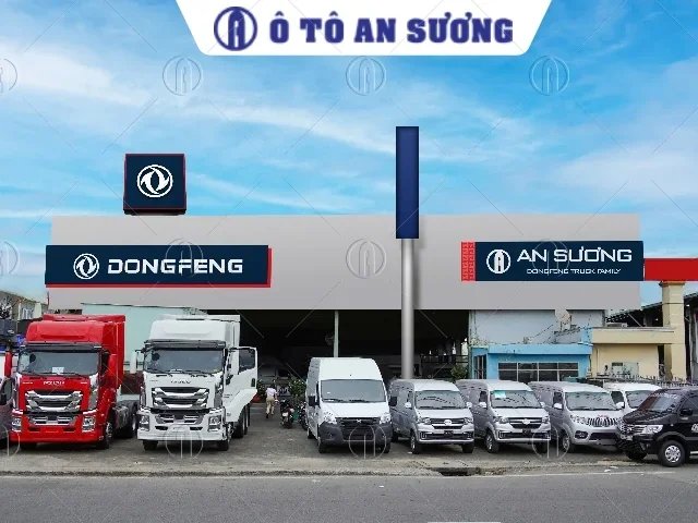 Showroom &Ocirc; T&ocirc; An Sương ph&acirc;n phối xe tải 7.5 tấn ch&iacute;nh h&atilde;ng