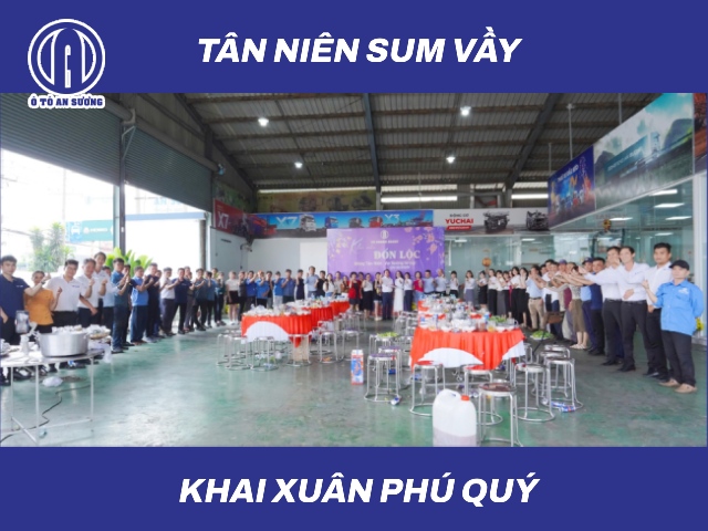 Tập thể An Sương Group trong tiệc Tân Niên 2025