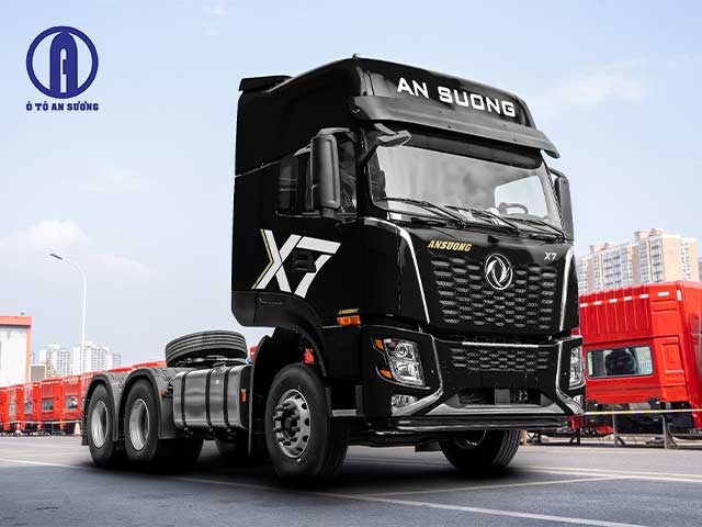 Thiết kế đầu kéo Dongfeng X7 445Hp hiện đại