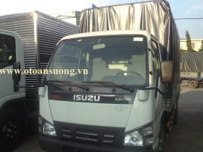 THÙNG MUI BẠT XE ISUZU 1T4