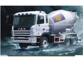 XE TRỘN BETONG JAC 9M3 2 CẦU 1 DÍ HFC5250GJBL