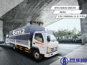 Xe tải Hyundai 3t5 thùng 6m2