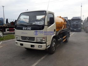 XE BỒN HÚT CHẤT THẢI DONGFENG 3M3