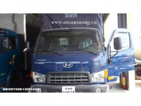 THÙNG MUI BẠT MỞ 5 BỬNG HYUNDAI HD72