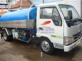 XE BỒN THÔNG CỐNG HÚT BÙN HẤM 3M3