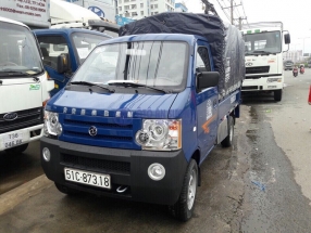 Xe tải Dongben 870kg gắn bửng nâng