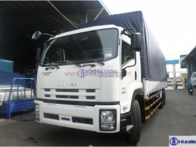 ISUZU 16T THÙNG MUI BẠT FVM34T