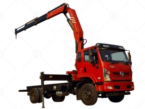 Xe đầu kéo gắn cẩu xếp Sany Palfinger 10T