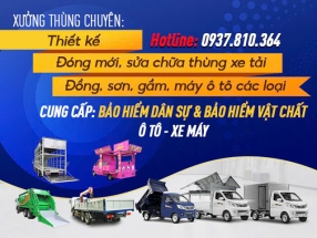 Đóng và Sửa chữa thùng xe tải