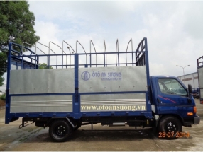 HYUNDAI HD72 3T5 THÙNG MUI BẠT ĐỒNG VÀNG