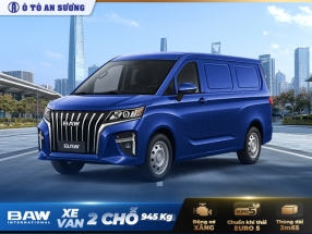 Xe tải van Baw 2 chỗ 945kg thùng hàng 2m7