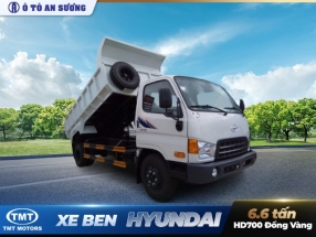 Xe ben Hyundai HD700 Đồng Vàng 6T6