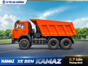 Xe ben Kamaz 8T7 6m3