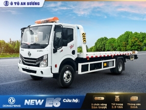 Xe cứu hộ Dongfeng 2 chức năng sàn trượt