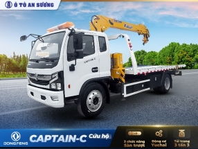 Xe cứu hộ Dongfeng 3 chức năng sàn trượt
