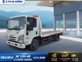 Xe cứu hộ giao thông 2 chức năng Isuzu sàn 5m6 2T5