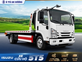 Xe cứu hộ giao thông 2 chức năng Isuzu sàn 6m4 5T5