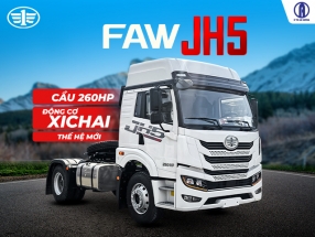 Xe đầu kéo Faw JH5 260HP 1 cầu