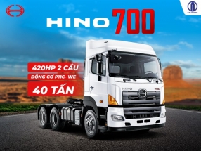 Xe Đầu Kéo Hino 700 420Hp