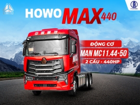 Xe đầu kéo Howo Max 440HP